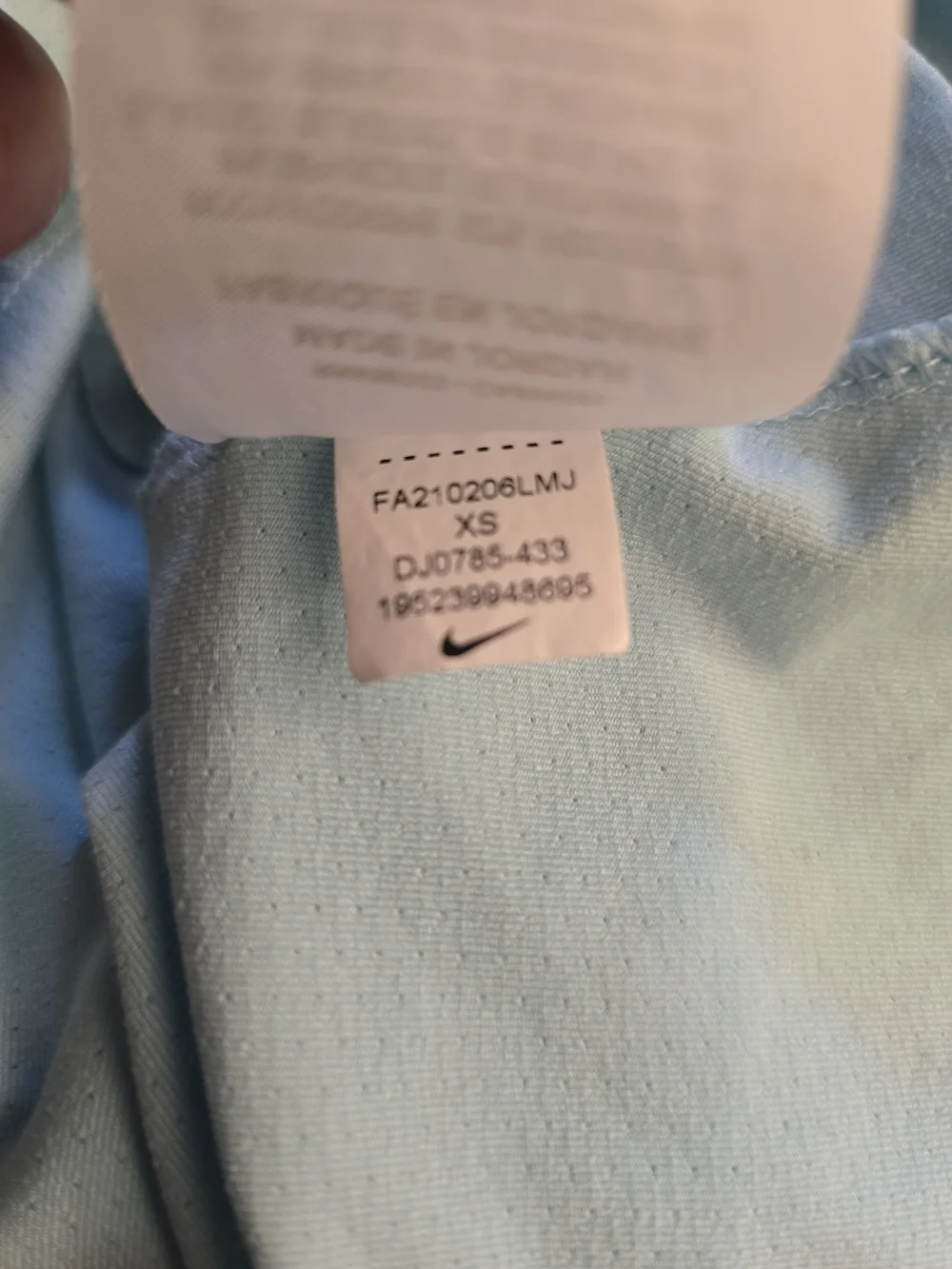Nike light blue